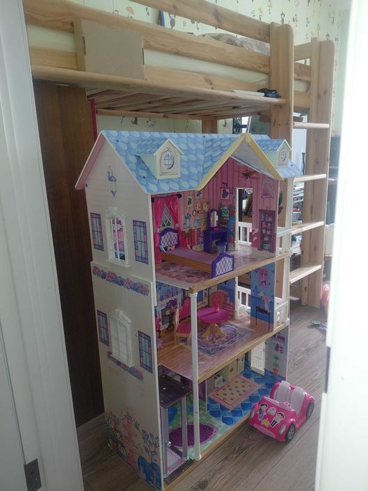 Великий будиночек для барби чи лялек. 120 см