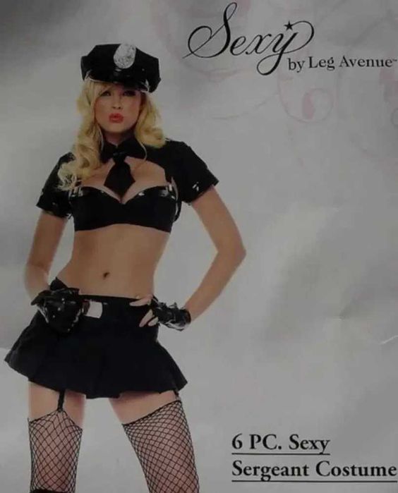 Сексуальный костюм полицейской. от Leg Avenue.