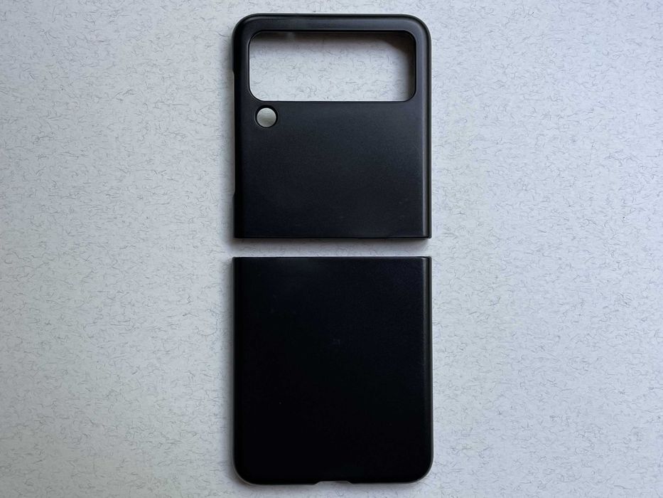 Samsung Galaxy Flip 3 чохол чорний матовий пластик чехол накладка