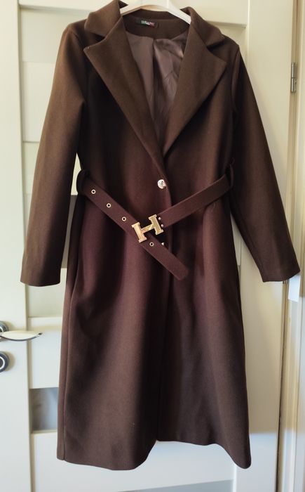 Płaszcz damski na podszewce