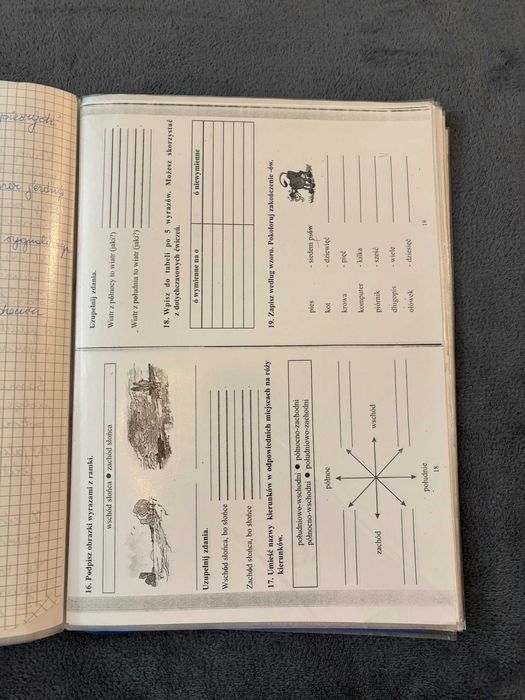 Archiwalne materiały nauczania lata 90/2000 Karty pracy, sprawdziany, metodyka