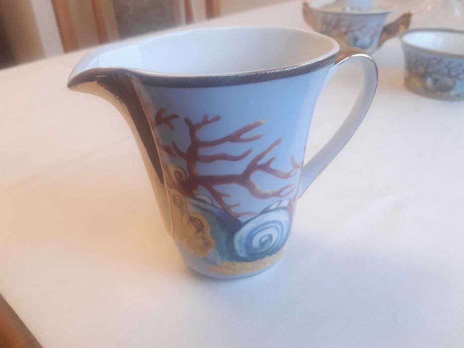 Rosenthal Versace styl Tresors de La Mer mlecznik