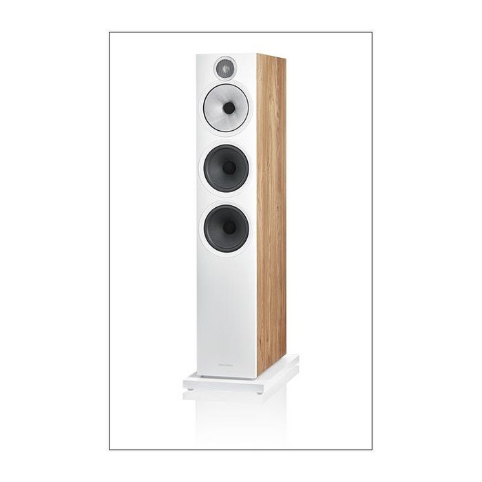 Kolumny podłogowe BOWERS & WILKINS 603 S3 Białe/Czarne/Dąb - Para