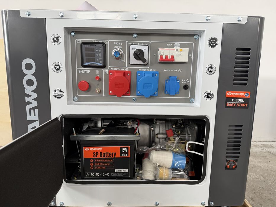 Дизельний генератор Daewoo DDAE10500DSE-3G