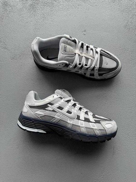 (БЕЗ ПЕРЕДОПЛАТИ) Кросівки Nike P-6000 Smoke Grey ТЕРМО вологозахисні темно-сірі зимові