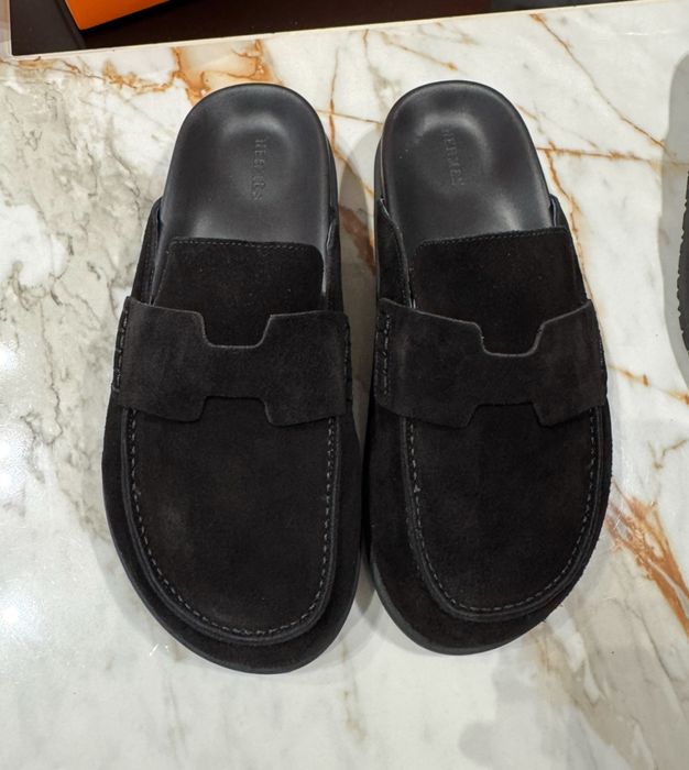 Klapki hermes Mule