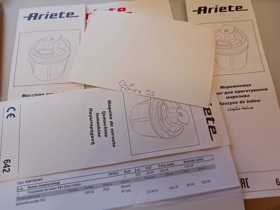 Maszyna do lodów Gran Gelato - Warszawa