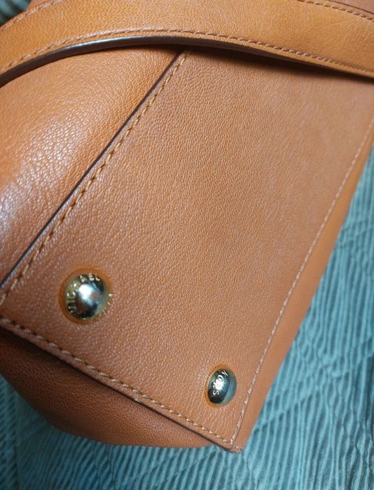 Michael Kors duża torebka ze skóry naturalnej