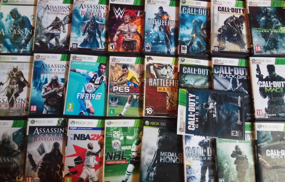Ігри XBOX 360 диски: 600 грн. - Игры для приставок Киев на Olx