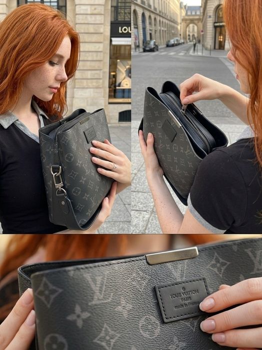 Жіноча сумка Louis Vuitton Monogram Eclipse (Нова)