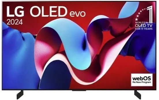 Lg Oled 42c4 144  hz Evo Al Smart 4k  Webos Premium