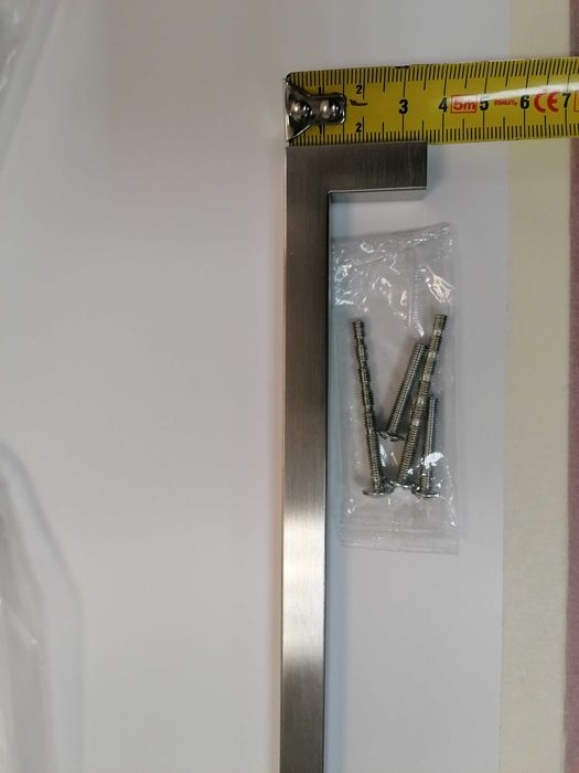 Puxadores inox quadrados