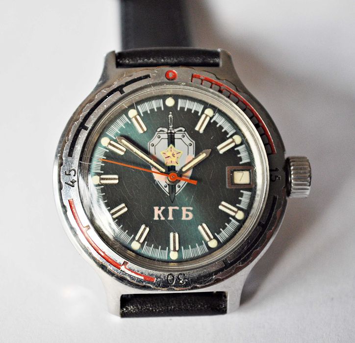 Wostok Amfibia KGB w stali, automat 21 kam_antymagnetyczny !