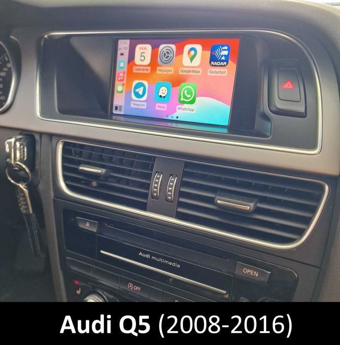 BOX Módulo Apple Carplay • Android Auto • Audi A1 A3 A4 A5 A6 Q3 Q5