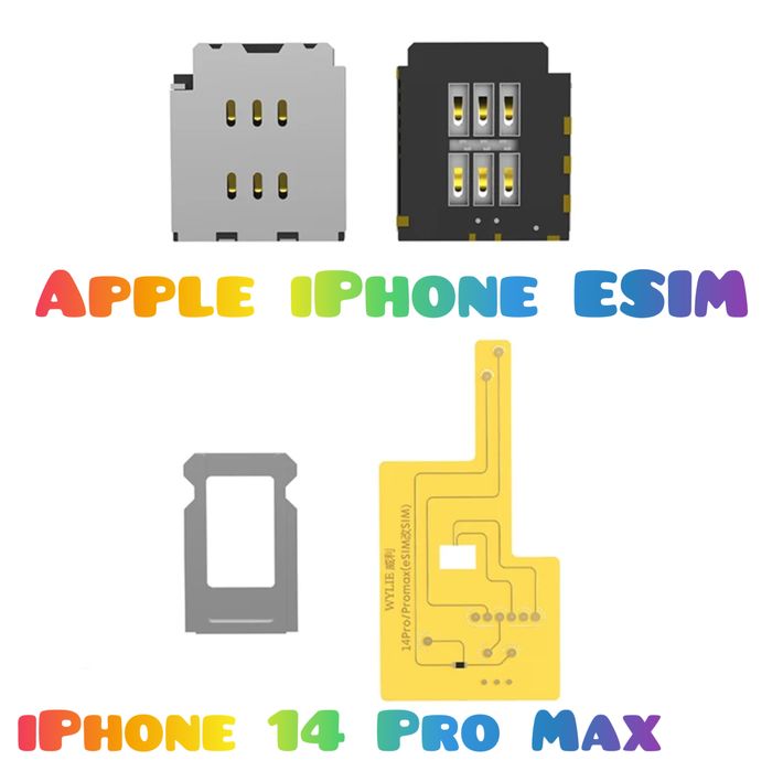 Плата для Apple iPhone 14 Pro/Pro Max|E-SIM|R-SIM|Р-СИМ|Р-СІМ|Новинка|