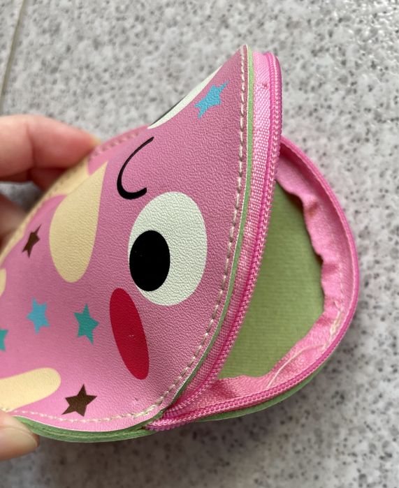 Pequena bolsa ou porta-moedas de donut