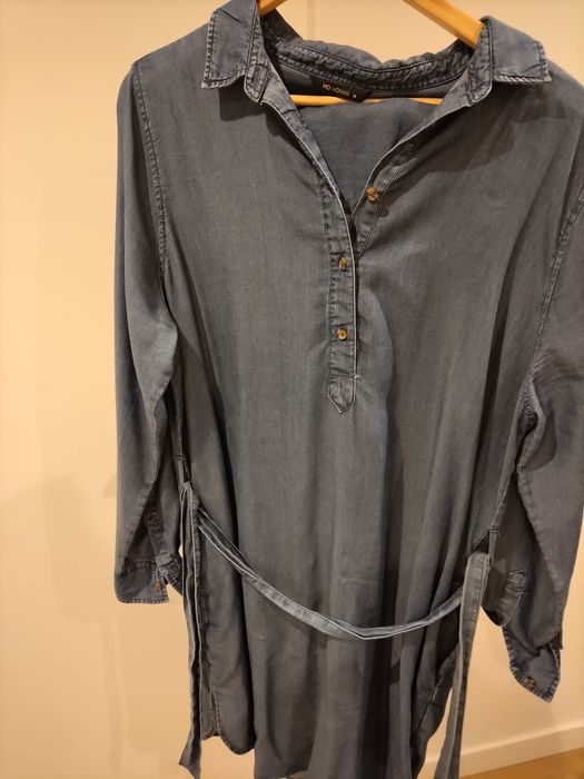 Vestido camiseiro senhora