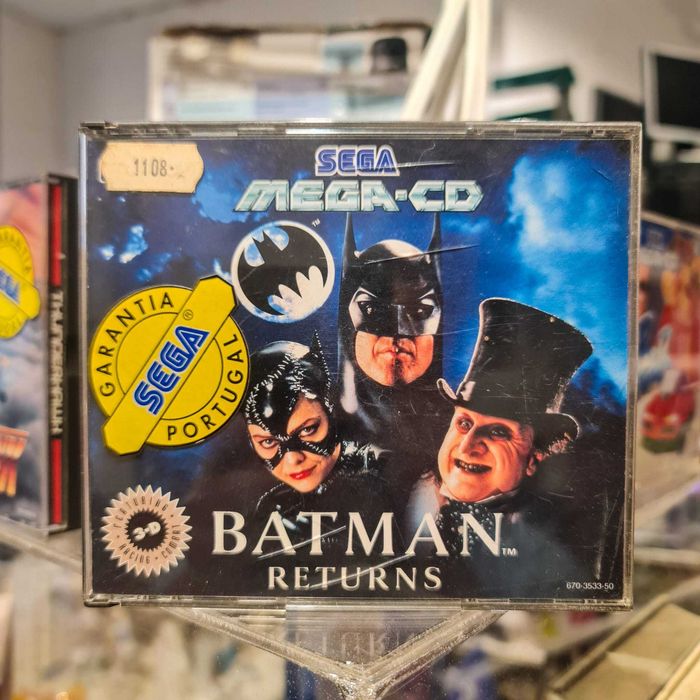 Batman Returns – SEGA Mega-CD (PAL)  1 disc  with manuals – SEGA Edition64170346217089121