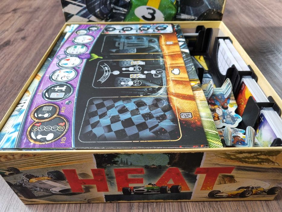 Insert organizer do gry Turbo (Heat – Pedal to the Metal) + 2 dodatki