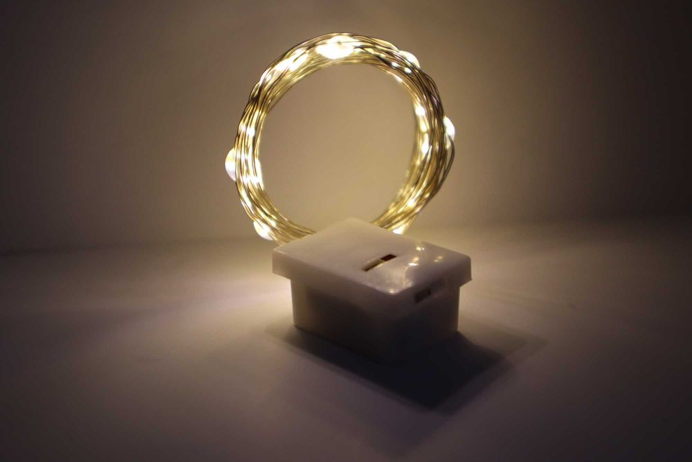 Гірлянда роса на батарейках з режимами для букет поробок декорацій