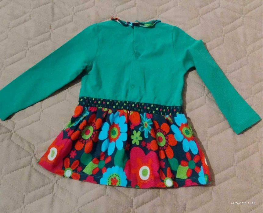 Vestido primavera/outono TUC TUC 12 mêses