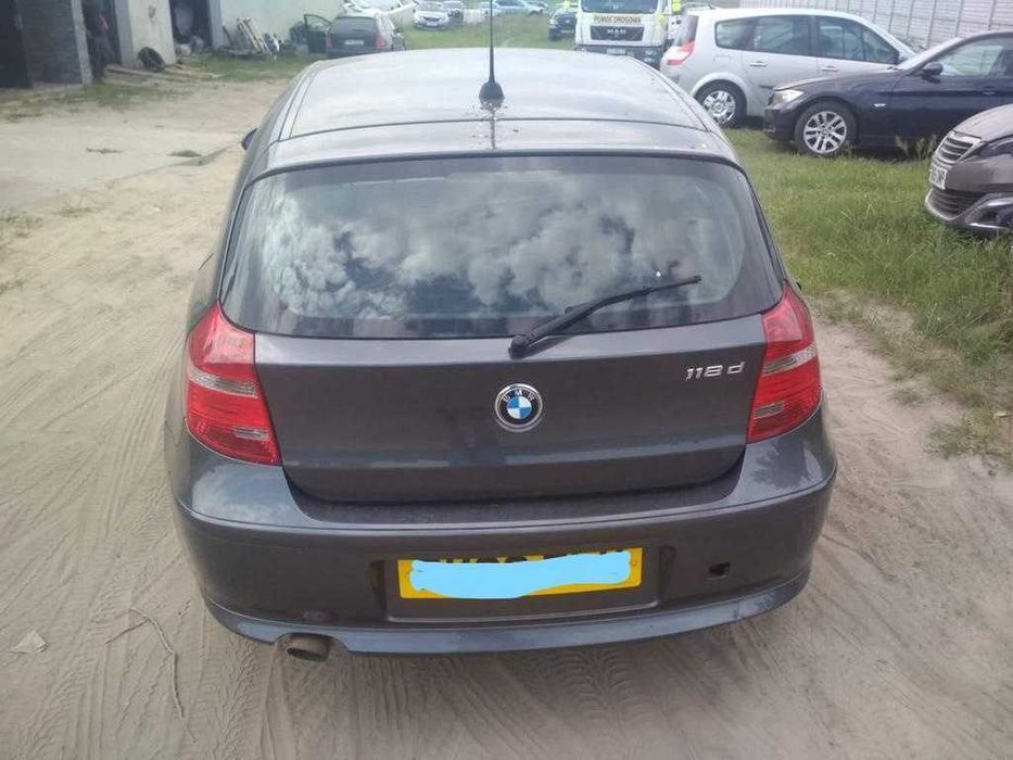 Klapa bagażnika Bmw e87 e81 LCI a22 Sparkling Graphite Metallic