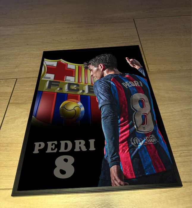 Pedri FCB plakat