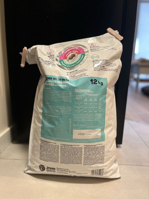 Karma sucha dla szczeniaka Wieprzowina z wołowiną Good Form John Dog