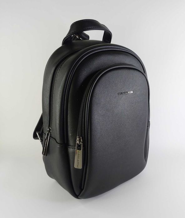 Рюкзак жіночий середній чорний Karlos Marconi