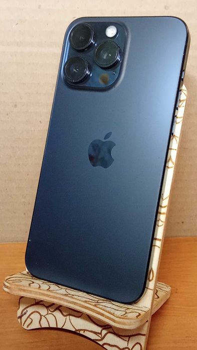 iPhone 15 Pro Max Blue Titanium Europe / 256Gb / Фізична SIM + eSIM / 84% / Neverlock
