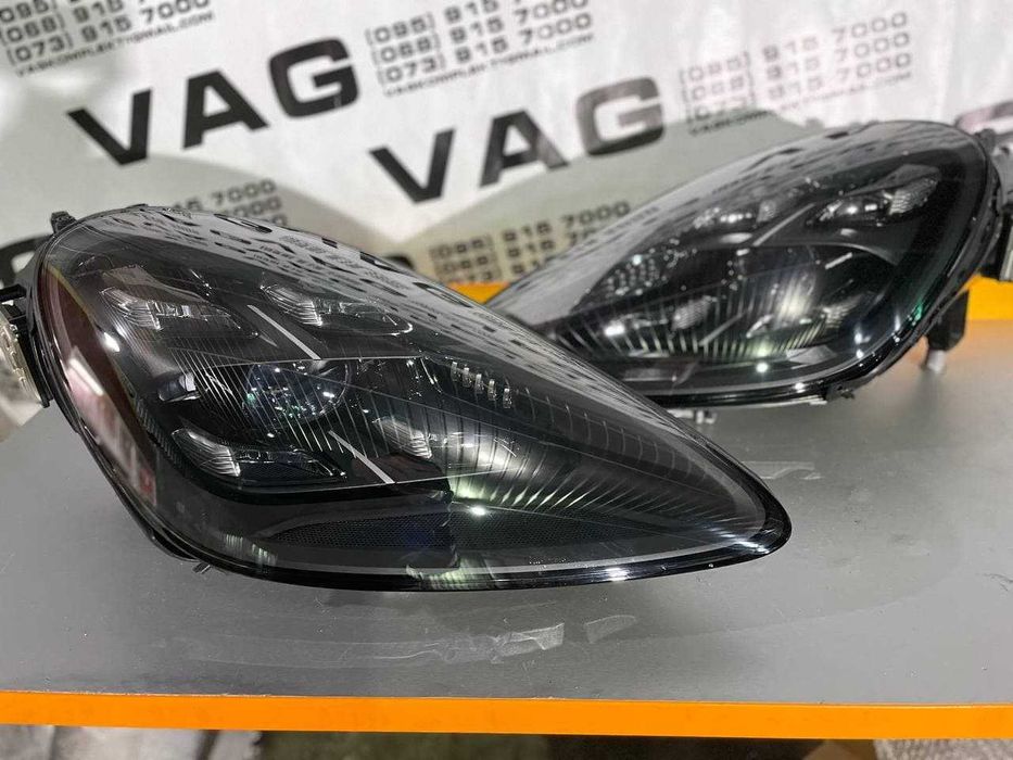 MATRIX Фары porsche cayenne LED Фара Каен Оптика Матрица Лед Фонари