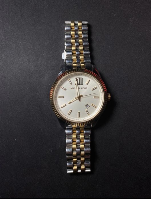 Zegarek Michael Kors MK8752 Lexington srebrno-złoty