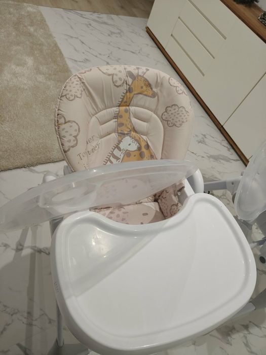 Smiki, śpiący miś,  krzesełko do karmienia