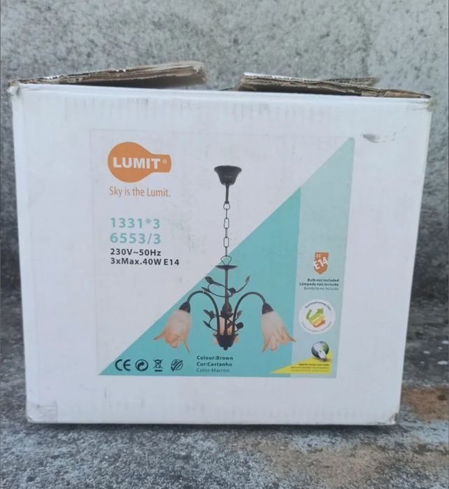 Conjunto de candeeiros