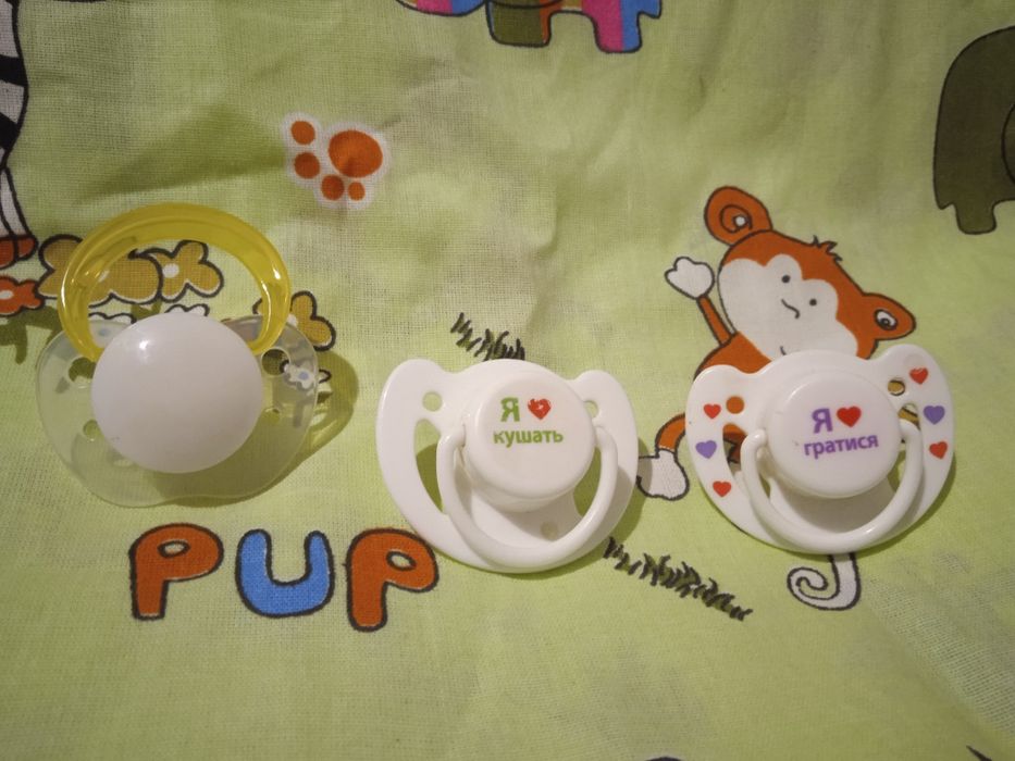 Соски, разные 0-9 месяцев