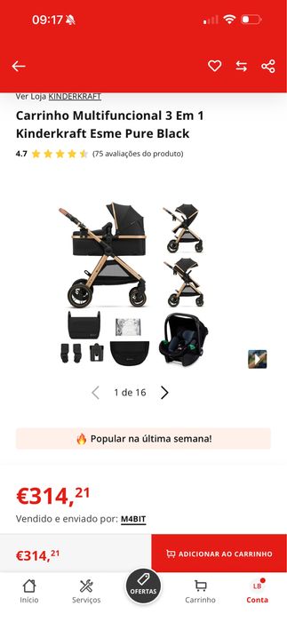 Carrinho de bebe498309188037519361