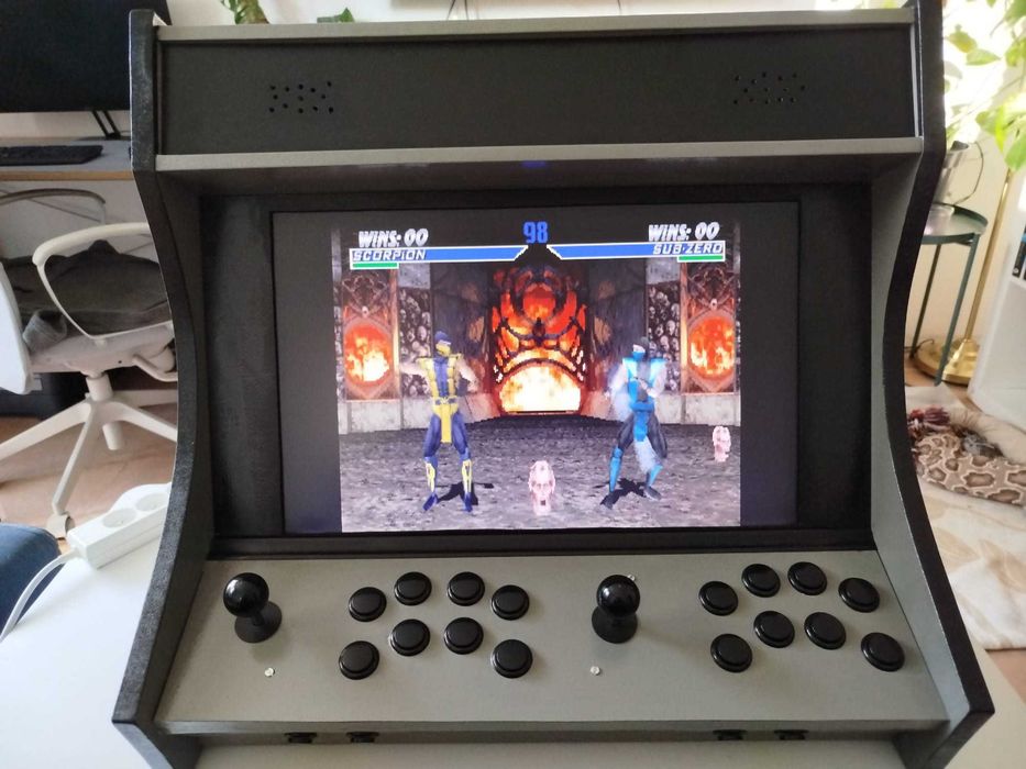 Arcade Bartop -  Raspberry pi 4 22" HD screen