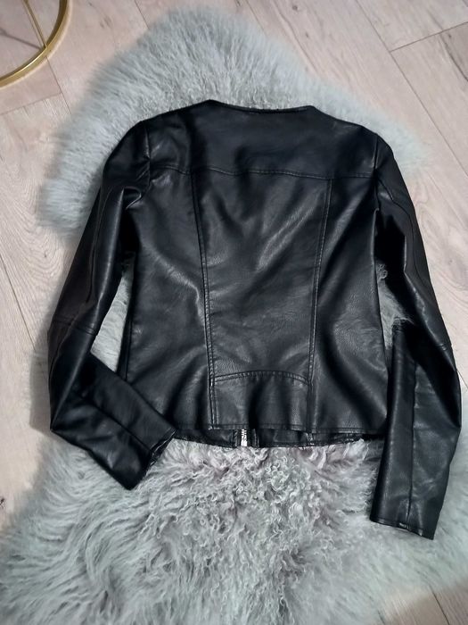kurtka skórzana z Reserved