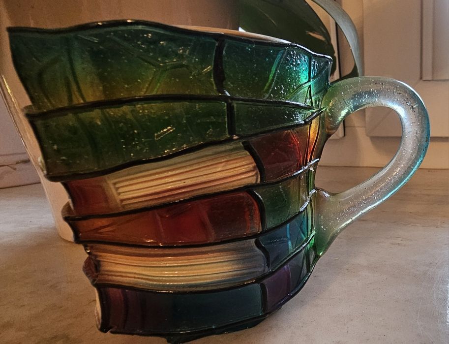Kubek (hand-made) 3D dla miłośników książek