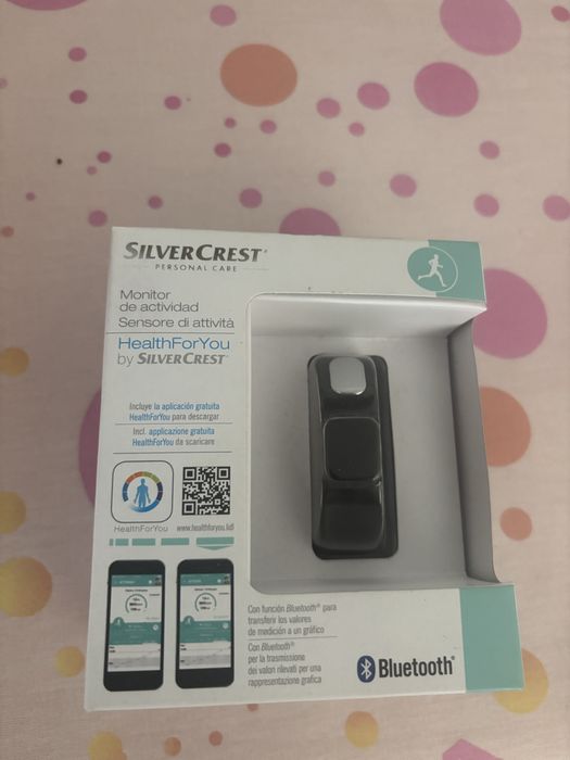 monitor de atividade SilverCrest Personal Care, da linha HealthForYou.
