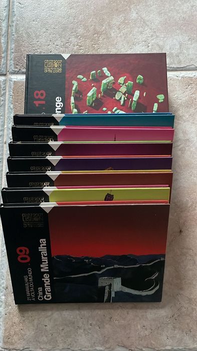 livros coleção Maravilhas do mundo