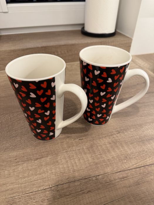Kubki w serduszka 2 szt