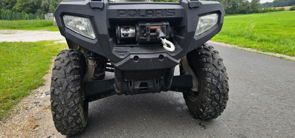 Traktorek 4x4 zamiana polaris Mocny quad do odśnieżania