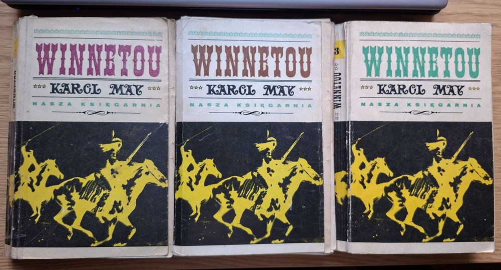 Karol May – komplet 10 książek – Winnetou, Old Surehand i in