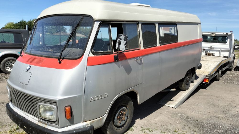 Mercedes W206L projekt CAMPER kamper food truck