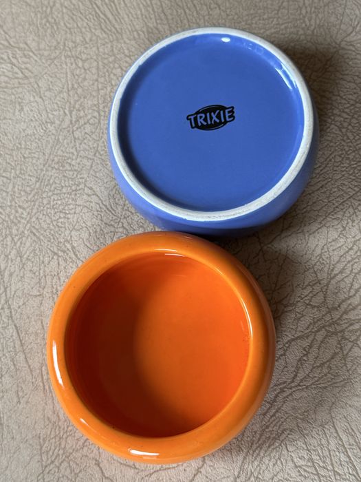 Две керамические миски для грызунов немецкого бренда Trixie.Новые.