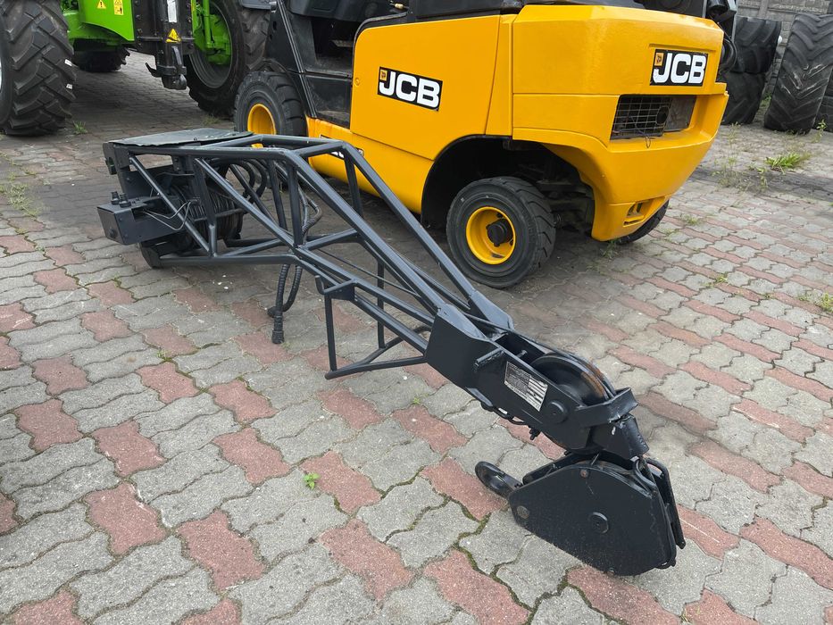 Bocian Wysięgnik Merlo Przedłużka Oryginał Roto Udzwig 1500 KG 2.5 M wciągarka Wyciągarka wciągarka Wysyłka Bardzo ładny stan Oryginalny z Niemiec