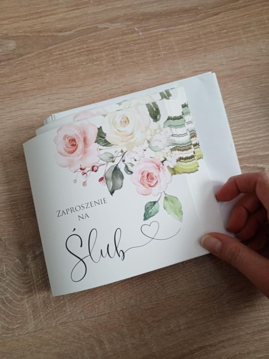 Zaproszenia na ślub - 24 szt.