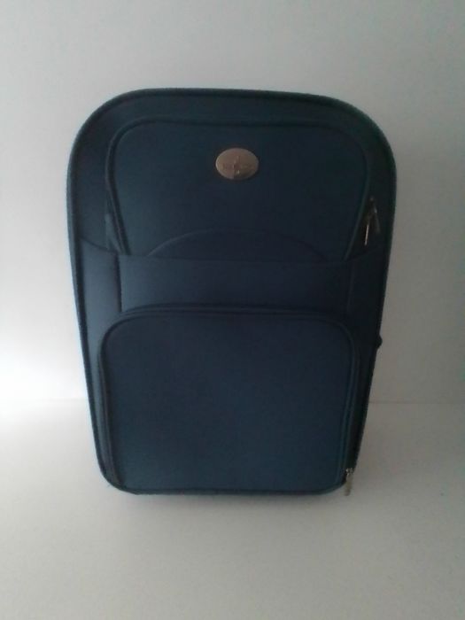 Troley de viagem azul