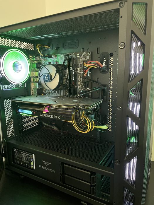 Komputer gamingowy rtx 2070, windows 10 pro, i5 9600k, 16gb ram